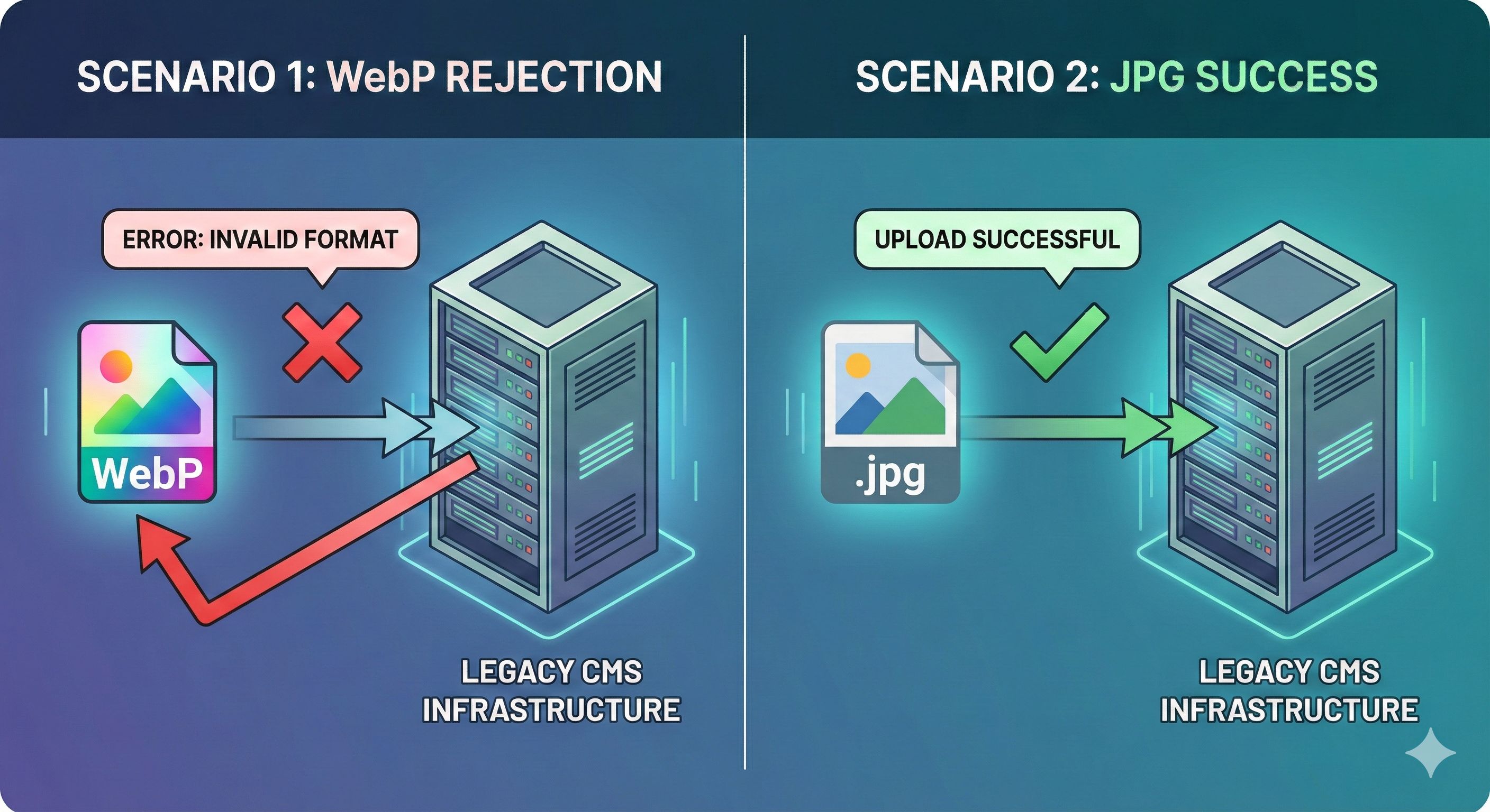 WebP to JPG: Converting Next-Gen Images for Legacy Systems Locally